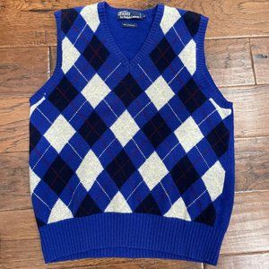 Men's Polo plaid vest by Ralph Lauren